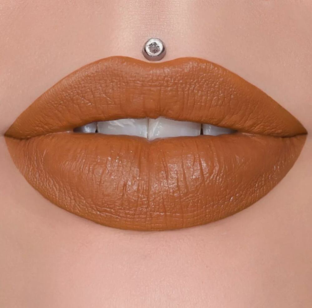 Jeffree Star Velvet Trap Plastic Surgery Dark Orange Brown Lipstick New In Box